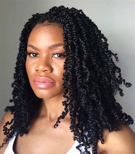 45 Gorgeous Passion Twists Hairstyles Stayglam Twist Hairstyles Box Braids Hairstyles