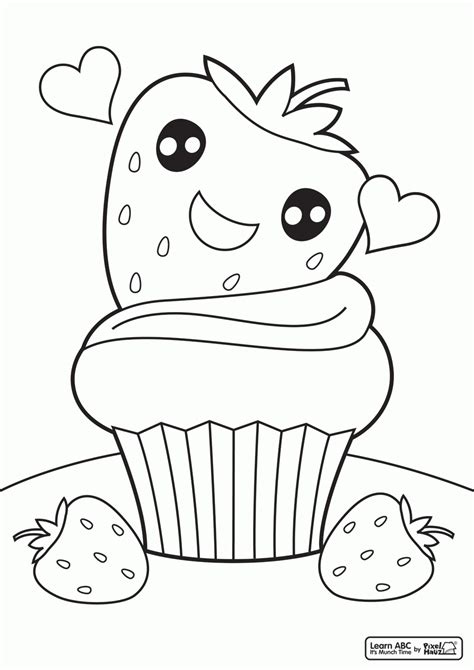 We do love coloring pages here at easy peasy and fun and we have hundreds of them to share with you, so go and grab your crayons or coloring pens. Cute Food Coloring Pages - Coloring Home