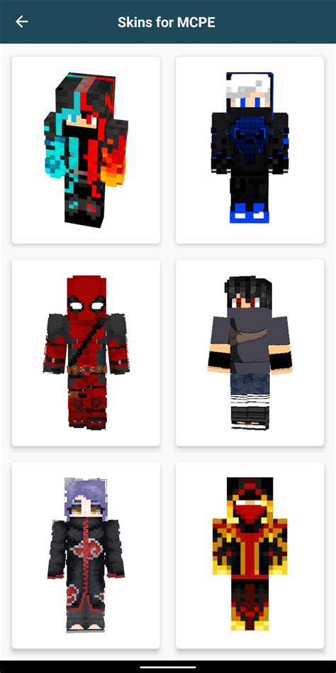 Ninja Skins For Minecraft Pe Apk Do Pobrania Na Androida