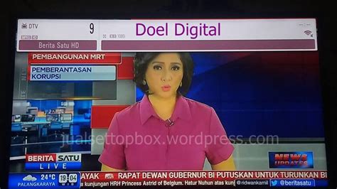Siaran tv digital adalah siaran tv dengan sinyal yang dikirimkan adalah sinyal digital (digital broadcasting). CONTOH SIARAN TV DIGITAL INDONESIA - Namablog