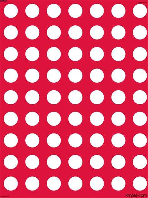 Wallpaper Dots Polka Red White Spots Dc143c Ffffff 225° 102px 157px
