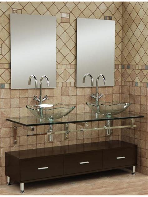 21 posts related to glass bathroom vanity tops. Small Bathroom Vanities With Vessel Sinks to Create Cool ...