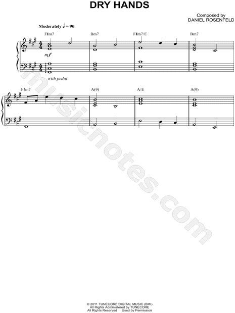 Use the keyboard and press the desired note. Beginner Minecraft Sheet Music 48 "dry Hands" From ...