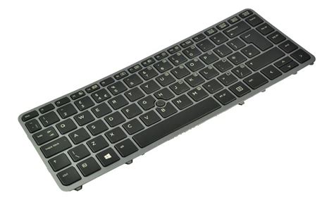 Hp Elitebook 840 G2 Backlit Keyboard With Pointer Stick Uk