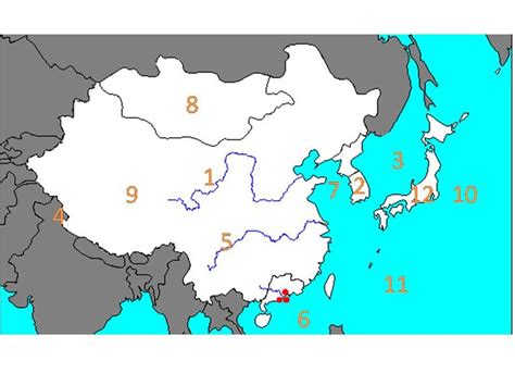 East Asia Map Quiz Quizizz
