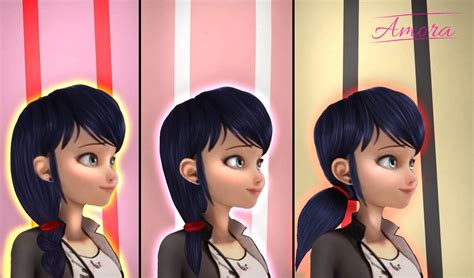 Marinette With Different Hairstyles Miraculous Amino