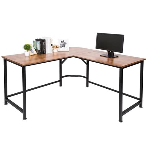 Topsky L Shaped Desk Corner Computer Desk 55 X 55 With 24 Deep