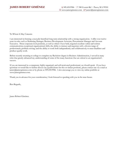 30 Sample Generic Cover Letter For Resume That You Should Know