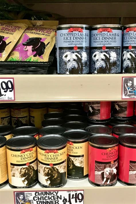 I think that makes being an educated consumer difficult. Pet Products from Trader Joe's | Food animals, Dog food ...