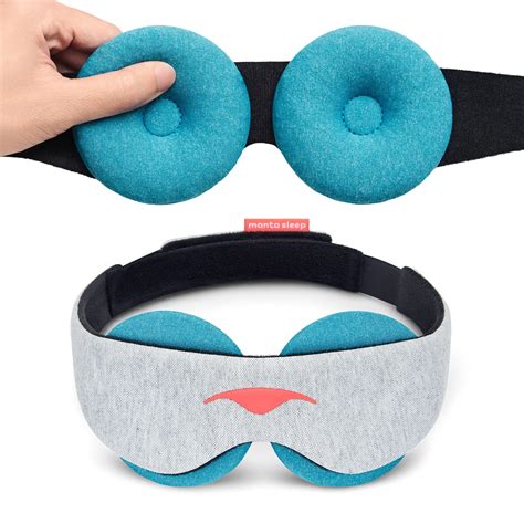 Buy Manta Cool Mask Blackout Cooling Eye Mask With Zero Eye Pressure Ceramic Cooling Beads