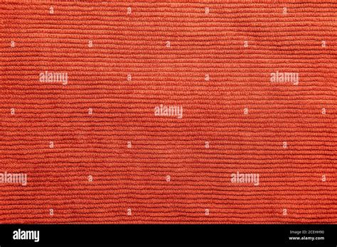Ribbed Coral Color Corduroy Texture Background Stock Photo Alamy