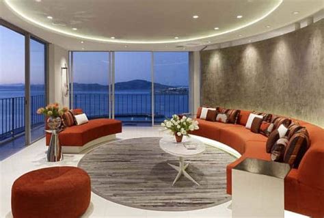Circular Living Room Design
