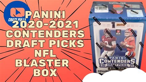 Panini Contenders Draft Picks Nfl 2020 2021 Blaster Box Crazypulls Youtube