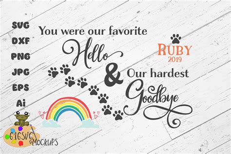 You Were Our Favorite Hello And Our Hardest Goodbye Svg 374661 Cut