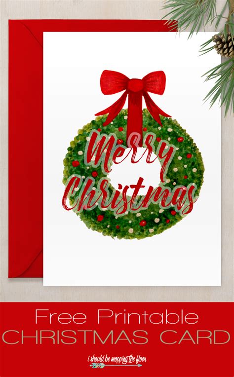 Free Printable Christmas Card Pictures
