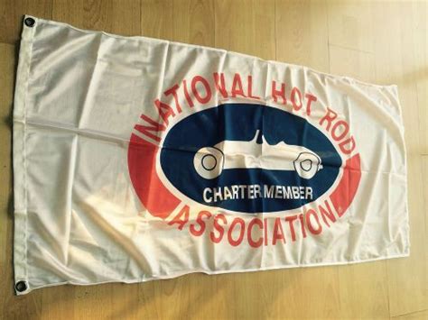 Purchase Nhra Charter Member Drag Racing Flag Banner 4x2 Feet In San Francisco California