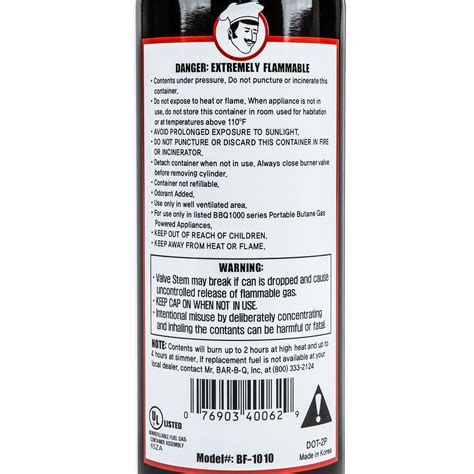 Butane Fuel Canister 8 Oz Refill 12case