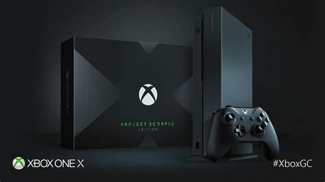 Back To The Future Microsoft Unveils The Xbox One X Project Scorpio