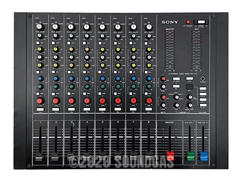 Sony Mx P21 8 Channel Broadcast Mixer For Sale Soundgas