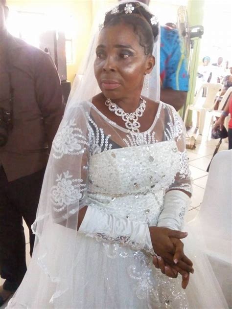 Photos 50 Year Old Woman Weds For The First Time In Port Harcourt