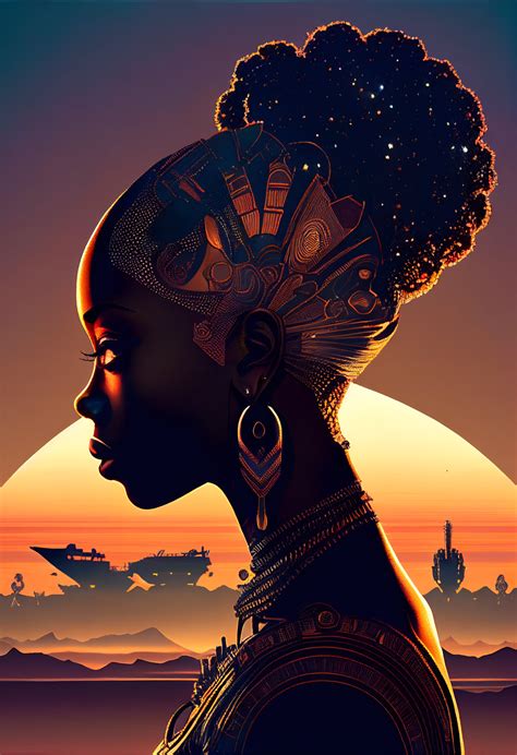 Afrofuturism Afrocentric Africans American Afrocentric Art African