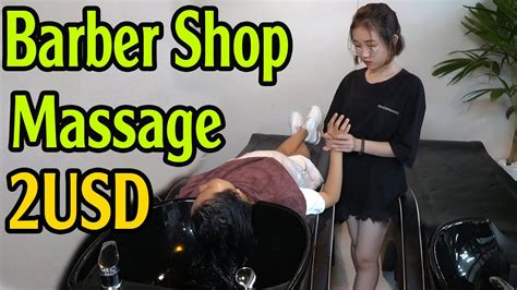 vietnam massage barber shop beautiful girl 2020 youtube