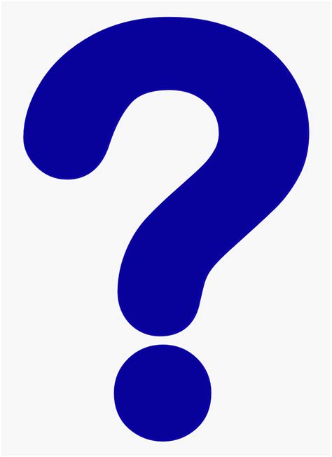 Detail Question Mark Blue Information Clip Art Image Blue Question