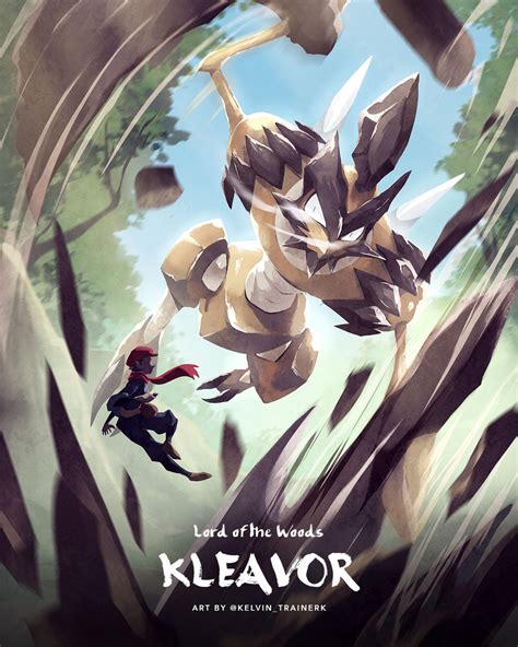 Rei And Kleavor Pokemon And 2 More Drawn By Kelvin Trainerk Danbooru