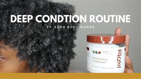 I have many of blogs on deep conditioners but i realized since my hair is low porosity i do not have a diy deep conditioner for low porosity. 4C Natural Hair Deep Condition Routine ft. Eden Bodyworks ...