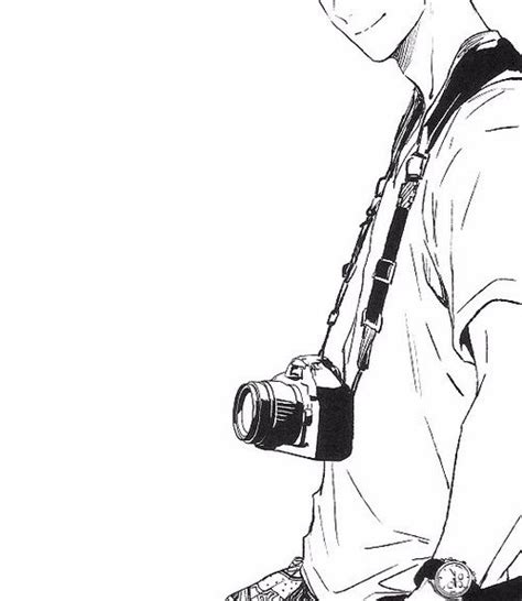 Boy Manga And Camera Image Camera Drawing Camera Art Aesthetic Anime