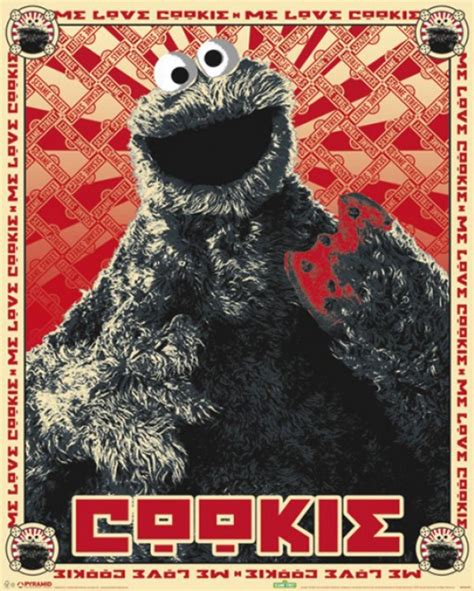 Sesame Street Cookie Monster Poster Poster Print Item