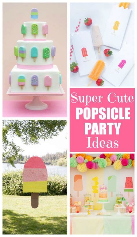 Super Cute Popsicle Party Ideas Popsicle Party 1st Birthday Party