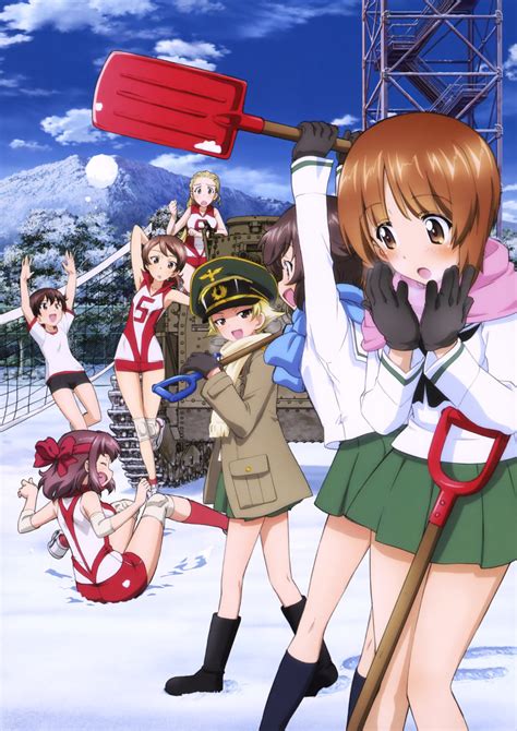 Akiyama Yukari Erwin Girls Und Panzer Isobe Noriko Kawanishi