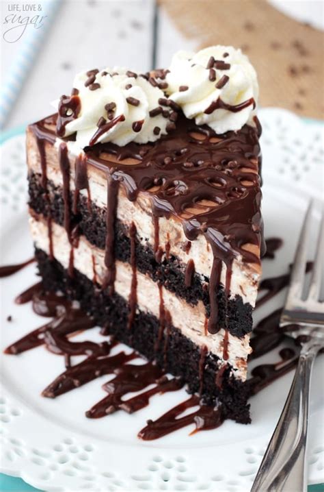 Hot Fudge Swirl Ice Cream Cake Life Love And Sugar