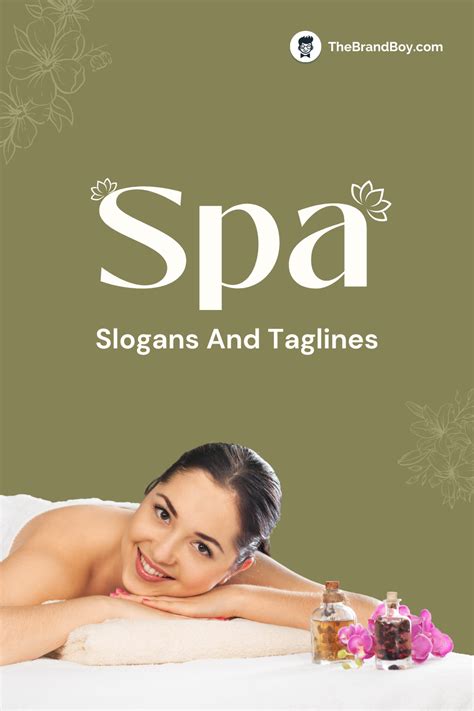 455 Catchy Spa Slogans And Taglines That Attract Customers