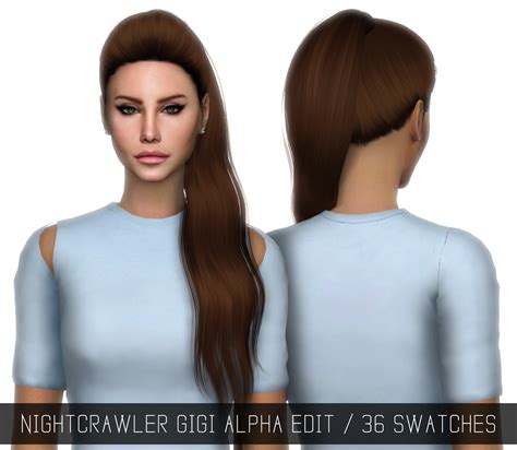 Sims4sisters — Simpliciaty Cc Nightcrawler Gigi Alpha Edit