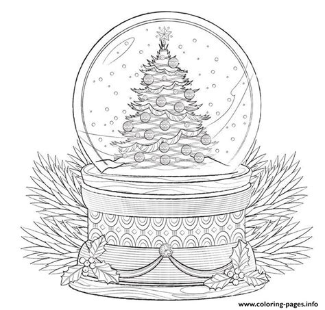 Sweet christmas scene coloring pages for adults. Christmas Cake Tree Swno Merry Christmas Adult Coloring ...