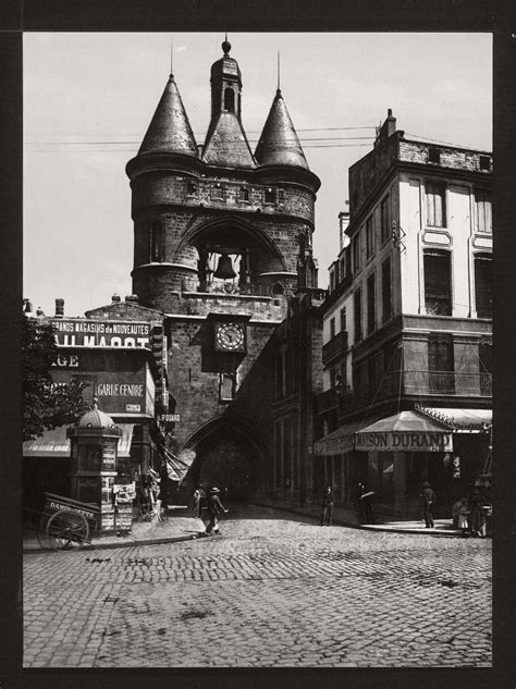 Historic Bandw Photos Of Bordeaux France 19th Century
