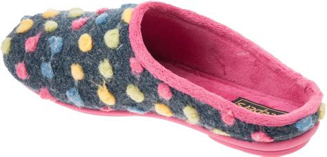 Sleepers Amy Fuchsia Multi Ls312m Mule Slippers Humphries Shoes