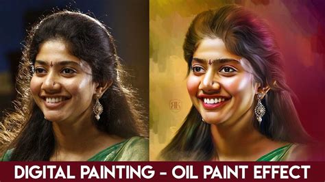 Photoshop Tutorial Digital Painting Oil Painting Youtube