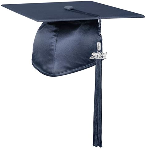 Unisex Matte Graduation Cap With Graduation Tassel Charm 20222023
