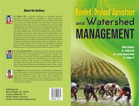 Pdf Rainfed Dryland Agriculture And Watershed Management