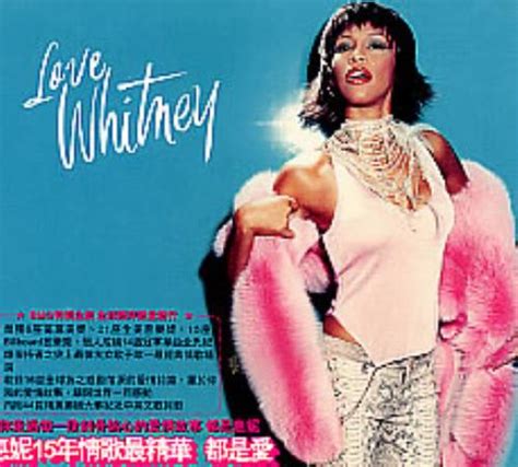 Whitney Houston Love Whitney Taiwanese Cd Album Cdlp 260933