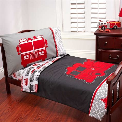 Includes comforter, fitted sheet, flat sheet, and pillow sham. Toddler Bedding Sets For Boys - Home Furniture Design