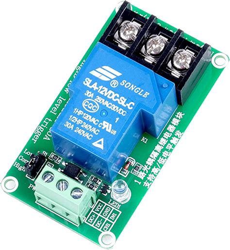 Knacro 1 Channel 30a Relay Module Optocoupler Isolation 12v Highlow