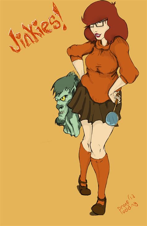 Lets Get Jinky With It Velma Dinkley Sketch Artist Show Off