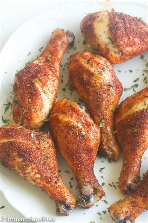 Increase the baking time to 45 to 50 minutes. Crispy Baked Chicken legs | Drumstick recipes, Baked ...