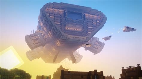 Alien Spaceship Minecraft Map