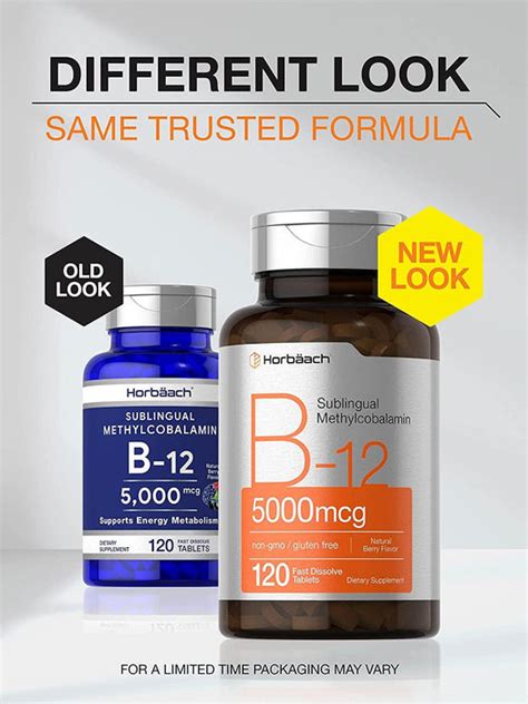 Vitamina B12 5000 Mcg Sublingual Horbäach — Súper Vital