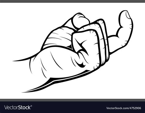 Hand Gestures Come Here Royalty Free Vector Image